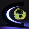 Floating Globe Magnetic Levitation Rotating Globe with Colorful LED Light