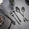 KINGSTONE 18/10 Stainless Steel Flatware, 20-Piece Forged Silverware Set for
