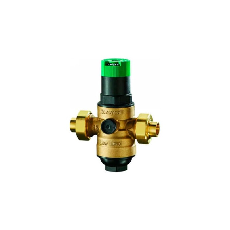 Honeywell DS06-101-SUT-LF Dialset Female NPT Single Union Regulator, Internally Threaded