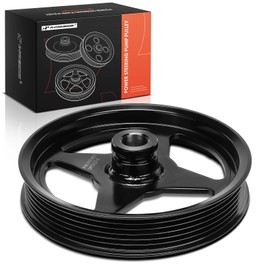 A-Premium Power Steering Pump Pulley Compatible with Ford F-150 Heritage, Explorer, Mustang, Expedition, E-150, E-250, Excursion & Lincoln Navigator & Mercury Cougar, Marauder, Mountaineer