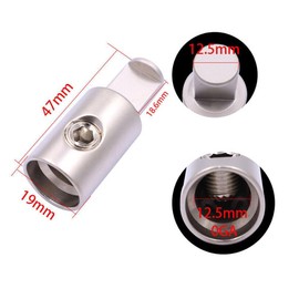 12PCS 1/0 Gauge to 0 Gauge Car Stereo Audio Amp Power/Ground Input Wire Reducer New