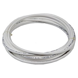 Vyair Fridge Filter Water Supply Pipe 1/4 inch White - 15 metres - to Fit American and European Style Double Fridge Refrigerator