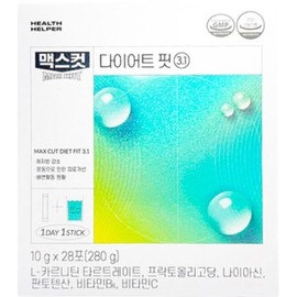 헬스헬퍼 맥스컷 다이어트 핏 3.1 10g x 28포 4주분 Health Helper MaxCut Diet Fit 3.1 10g x 28 Pouches 4-Week Supply