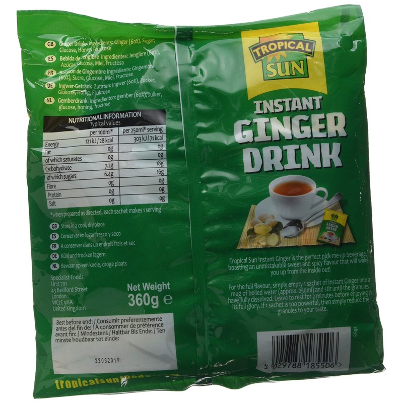 Tropical Sun Instant Ginger Drink