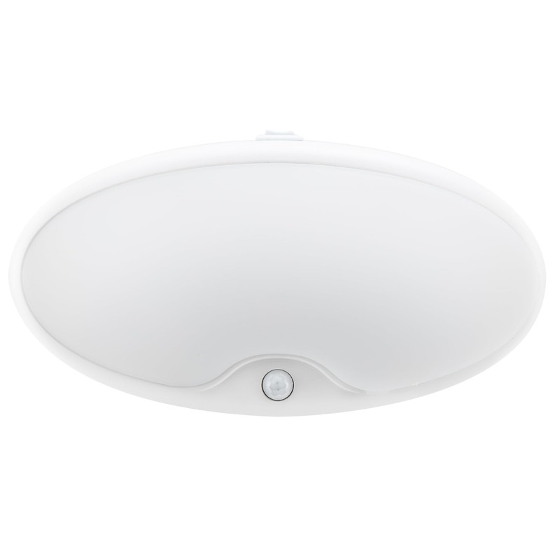 RecPro RV Motion Activated Lights | Small Oval Surface Mount