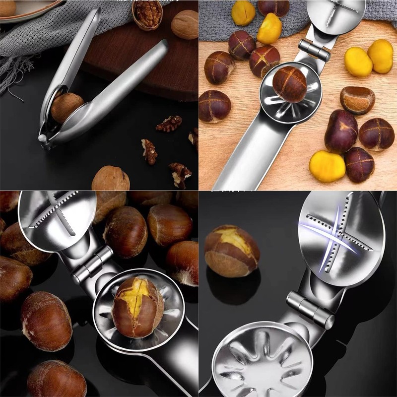 Chestnut Cutter Stainless Steel Chestnut Cutter Chestnut Cutter Nutcracker Walnuts