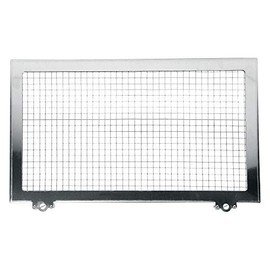 Allstar Performance Radiator Rock Screen, 20-1/2 x 12 in, Aluminum, Natural, Sprint Car, Each