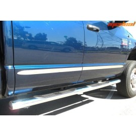 TYGER Fits 06-08 Dodge Ram Mega Cab Short Bed Body Side Molding Trim 1.5" 4PC
