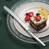 Berglander ウェディングケーキナイフとサーバーセット ステンレススチールケーキカッティングセット ウェディング用ケーキカッターとケーキサーバー付き 結婚式 誕生日 パーティー イベントに最適
