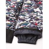 Arctix Kids Limitless Fleece Top Bib Overalls, White Multi Camo,