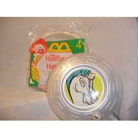 HERCULES 1997 MCDONALDS TOY WHISTLING DISCUS