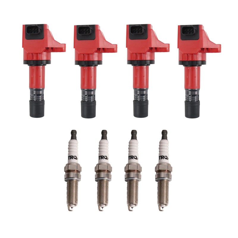 TRQ Ignition Kit Red Compatible with 2012-2015 Honda Civic 2016-2020