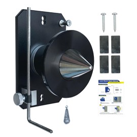 Iontravel Upgraded Lawn Mower Blade Balancer – Professional Magnetic Wall-Mounted Blade Balancer, Compatible with 42-047, 339075B, for Balancing Blades After Sharpening, Fits Most Blades, Black