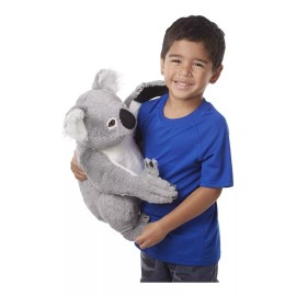M&D Peluche Koala Gris Realista