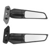 SOULONG Motorcycle Wing Mirrors 1 Pair Aluminum Rotating Side Mirrors
