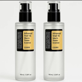 COSRX Snail Mucin 96% Repair Essence Hydrating Korean Face Serum 3.38oz (2 pack)