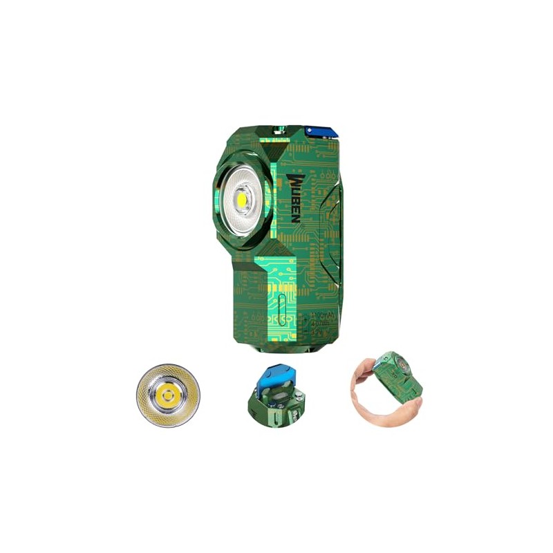WUBEN X0 Mini linternas recargables, linterna EDC de bolsillo de