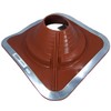 #5 (DC205REC) DEKTITE Square Base Combo Pipe Flashing Boot: RED
