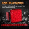 Gonice Complete LED Trailer Light Kit, Super Bright Submersible Boat