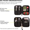 EDC Pouch Pocket Organizer,Small Pocket Pouch with Velcro Surface for