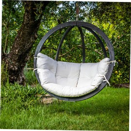 Yardwe Heavy Duty Hanging Chair Set Alloy Hammock Set Swing Seat Hanging Hardware Hammocks Spring Hanging Hook Patio Hanging Chair Accessories for