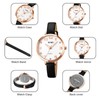 SKMEI Women's Wristwatch, Stylish, Simple, Leather Strap, Casual Business, Ultra-thin,