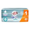 Pañales Talla 1 Recién Nacido 40 Pzas Sensitive Bbtips