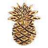 ETHNICITI Pineapple Gold Metal Vintage Knob Pull Handle Drawer Cupboard