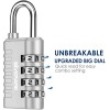 Combination Lock 4Candado Con Combinación Para Valija -Cerraduras de Equipaje