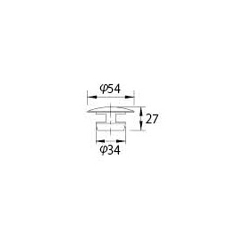 Kakudai 433-117 Cosmetic Cap, Pure Gold Foil Pasting