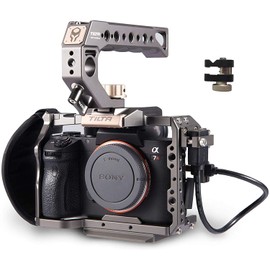 Tilta a7/a9 Series Kit A - Tilta Gray - Compatible with Sony a7, a7 II, a7 III, a7S, a7S II, a7R, a7R II, a7R III, and a9 Cameras