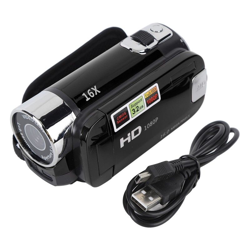 4K 48MP DV Camera 2.7in TFT Rotatable Screen 16x Digital