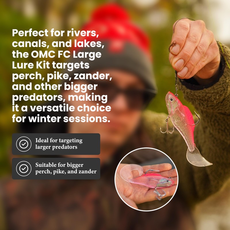 OMC FC Lure Kit Large - Predator Fishing Lure Set
