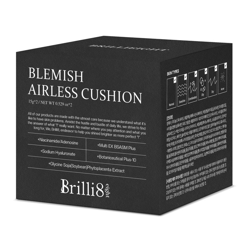 Brillieight cushion puff 1 set (5 pieces) / 브릴리에잇 쿠션