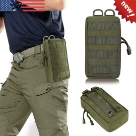 Unbranded Tactical Molle EDC Pouch Belt Waist Pack Bag Utility Multi-purpose Phone Pocket