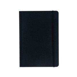 Fabriano Ecoqua Plus 14.7 x 21.1 cm A5 Lined Notebook - Black