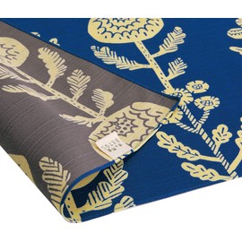 Sanyo Shoji 14-054103 Furoshiki Kyoto No Hospitality Chrysanthemum (Blue Color), Medium Width