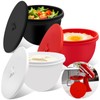3PCS Silicone Bowl Liners with Lids for KitchenAid Tilt-Head 5QT