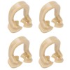4pcs Resin Dental Dam Clamps Barrier Clip Dental Materials Tool