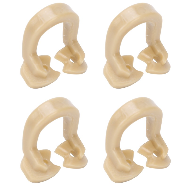 4pcs Resin Dental Dam Clamps Barrier Clip Dental Materials Tool