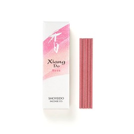 Shoyeido Incense Xiang Do Rose ST20 Sticks with Simple Incense Holder #214502