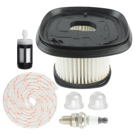 Carbhub BG86 Air Filter Fit for Stihl Service Kit BG56 BG86 BG86C SH86C BG86CE SH86 Leaf Blower Air Filter with Spark Plug Replace 4241 1306 B