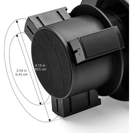 Bottle Boss Expandable Car Cup Holder - with Adjustable Base, Secure Anti-Tip Design, can fit Big Bottles 8.64 to 9.65 cm