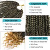 Alaleibaby 22 Inch Goddess Box Braids Crochet Hair 8Packs Boho