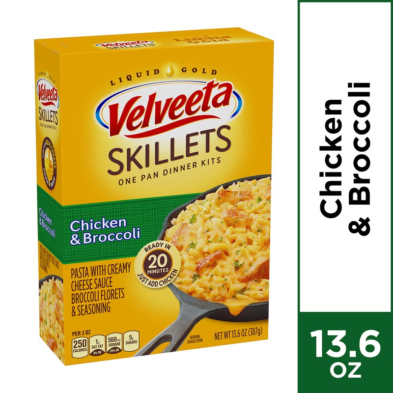 Velveeta Skillets Cheesy Chicken & Broccoli Dinner Kits (13.6 oz