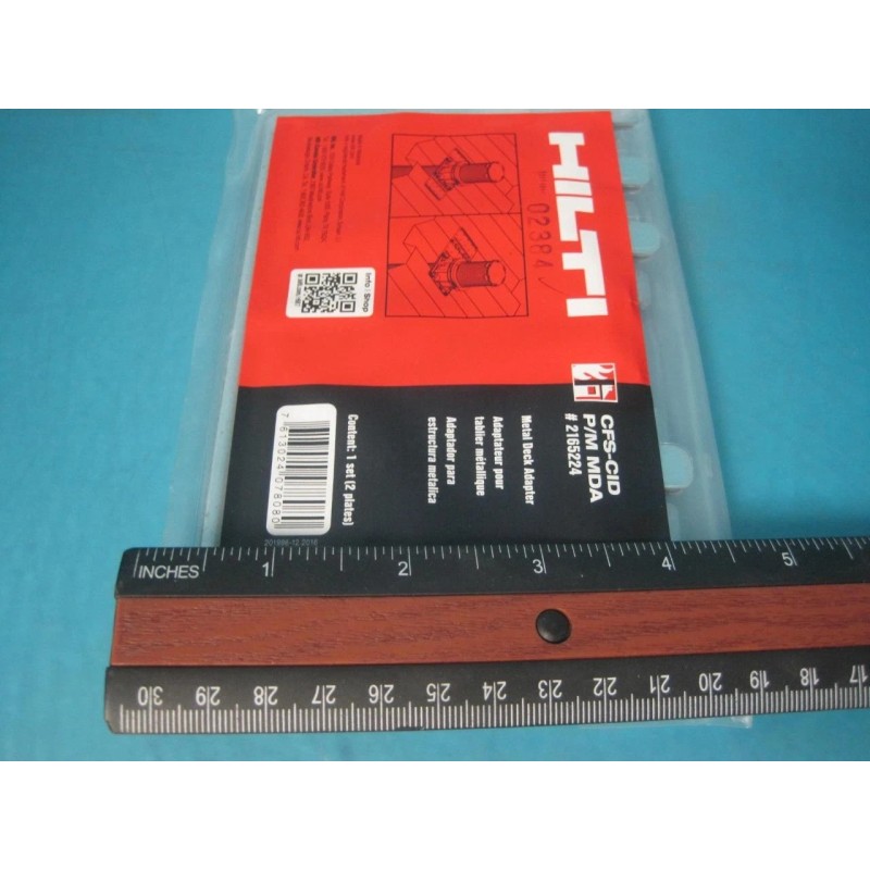 hilti 10 Pairs (20 Plates) Hilti CFS-CID P/M MDA Metal