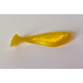 Hook Headz™ 1.25" Paddle Tail Shad (20 Pack) *4 Colors* - Goldenrod