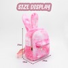 Jywmsc Cute Bunny Backpacks for Girls, Women Cute Rabbit Ears