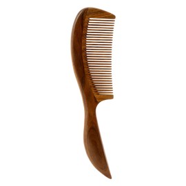 Outanaya Sandalwood Massage Comb for Scalp Care Static Wooden Hair Tool Fine Polished Womens Comb for Relaxation and Comfort present for Hair and Scalp Health