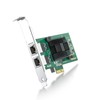 Dual-Port PCIe NIC - 1.25G Gigabit Ethernet Server Adapter Network